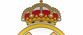 Lambang salib di bagian atas logo pada salah satu klub ternama dunia