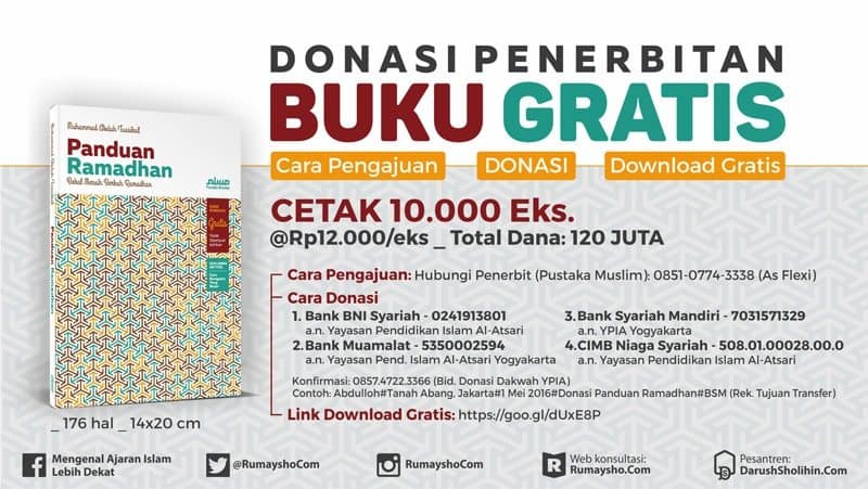 Buku Panduan Ramadhan (Download Gratis Versi E-Book 